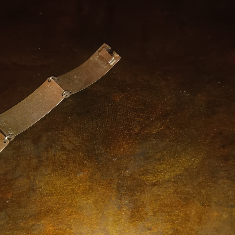 Silver Geometric Bracelet - image 4